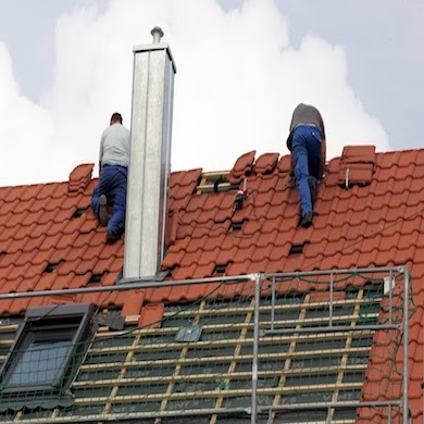Réfection d'une toiture en tuiles au Raincy